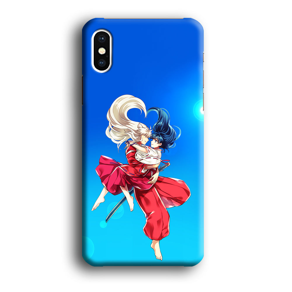 Inuyasha and Kagome Romantic iPhone X Case-Phone Case-3D Case-Altracase