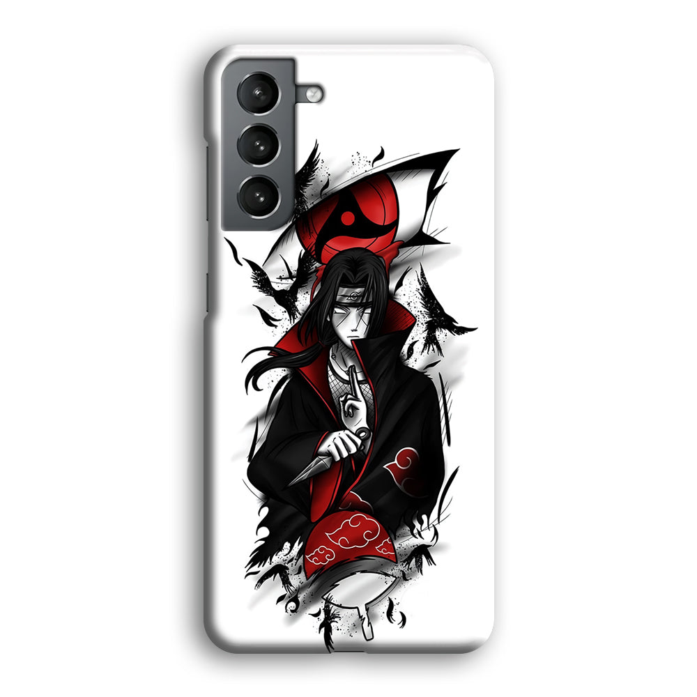 Itachi Uchiha White Samsung Galaxy S21 Plus Case-Phone Case-3D Case-Altracase