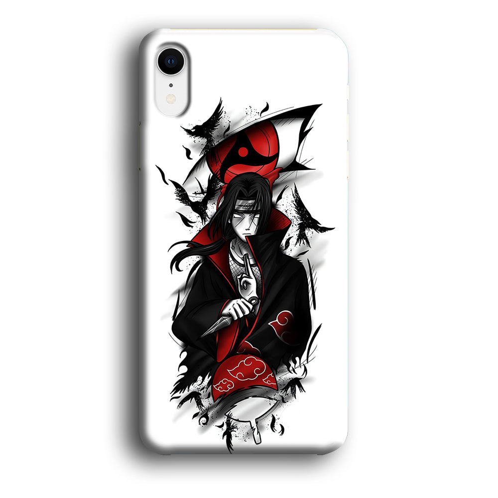 Itachi Uchiha White iPhone XR Case-Phone Case-3D Case-Altracase