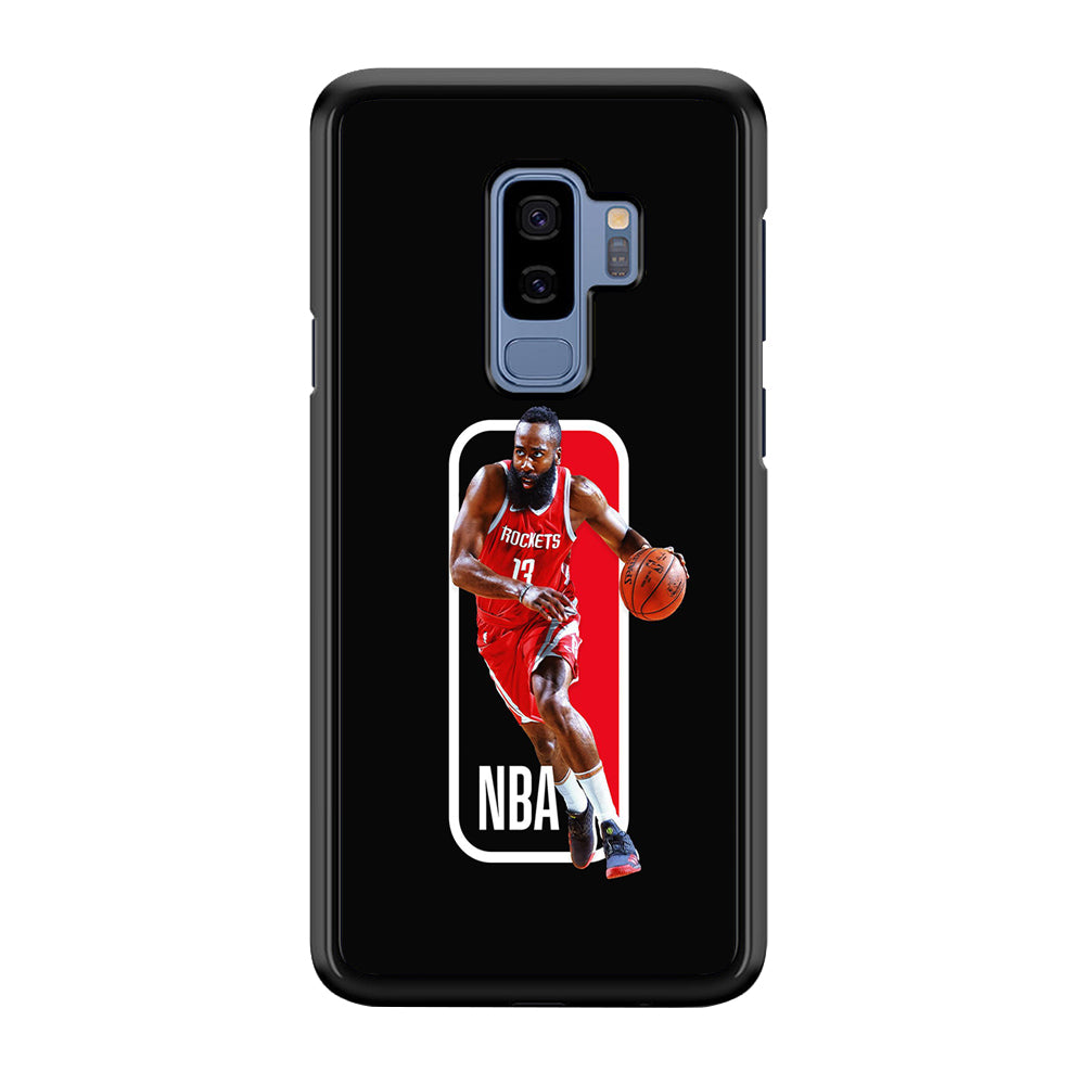 James Harden NBA Samsung Galaxy S9 Plus Case-Phone Case-Rubber Black (2D Case)-Altracase