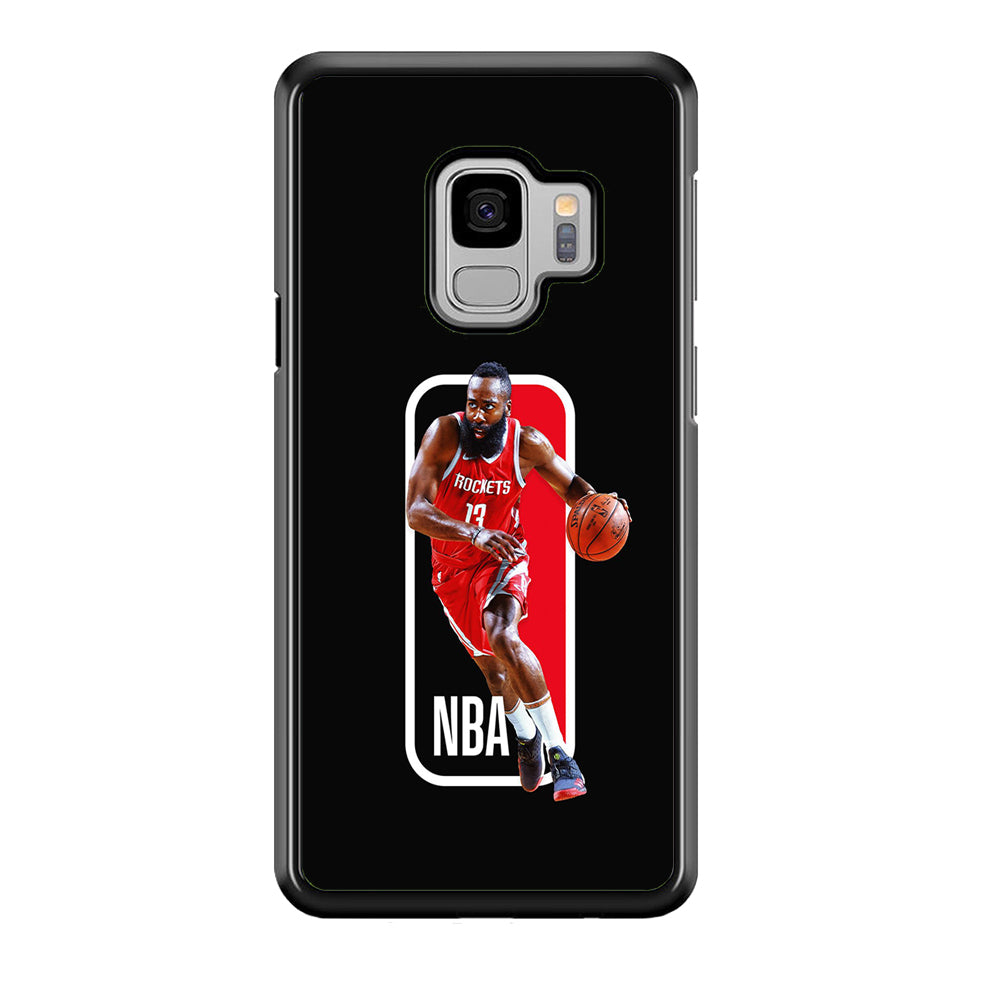 James Harden NBA Samsung Galaxy S9 Case-Phone Case-Rubber Black (2D Case)-Altracase