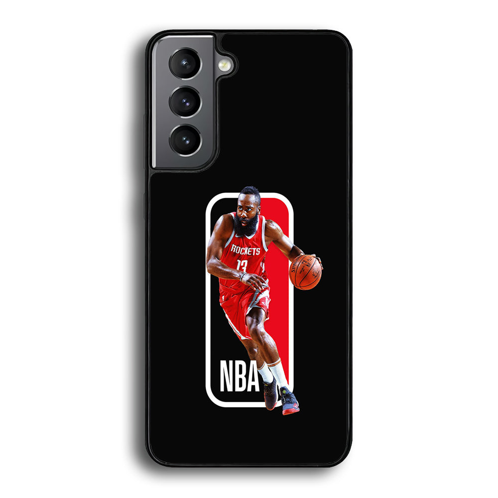 James Harden NBA Samsung Galaxy S23 Plus Case-Phone Case-Rubber Black (2D Case)-Altracase
