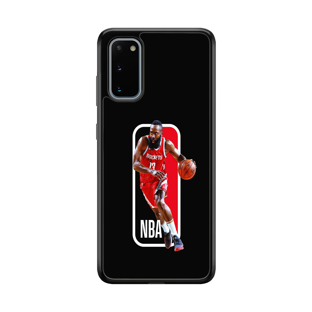 James Harden NBA Samsung Galaxy S20 Case-Phone Case-Rubber Black (2D Case)-Altracase