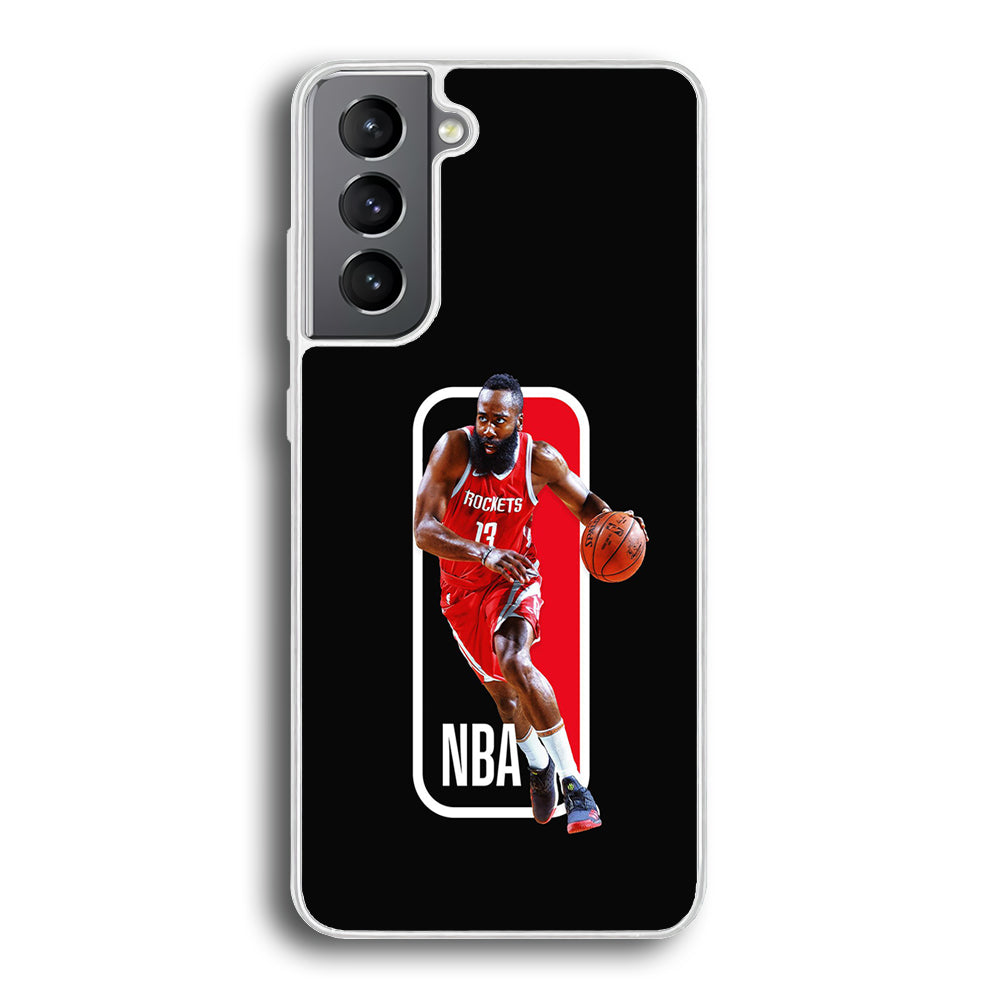 James Harden NBA Samsung Galaxy S23 Plus Case-Phone Case-Rubber White (2D Case)-Altracase