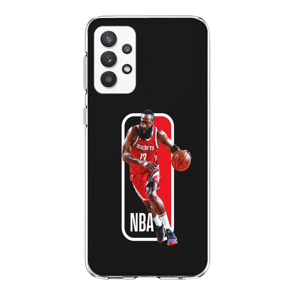 James Harden NBA Samsung Galaxy A32 Case-Phone Case-Clear Soft Case-Altracase