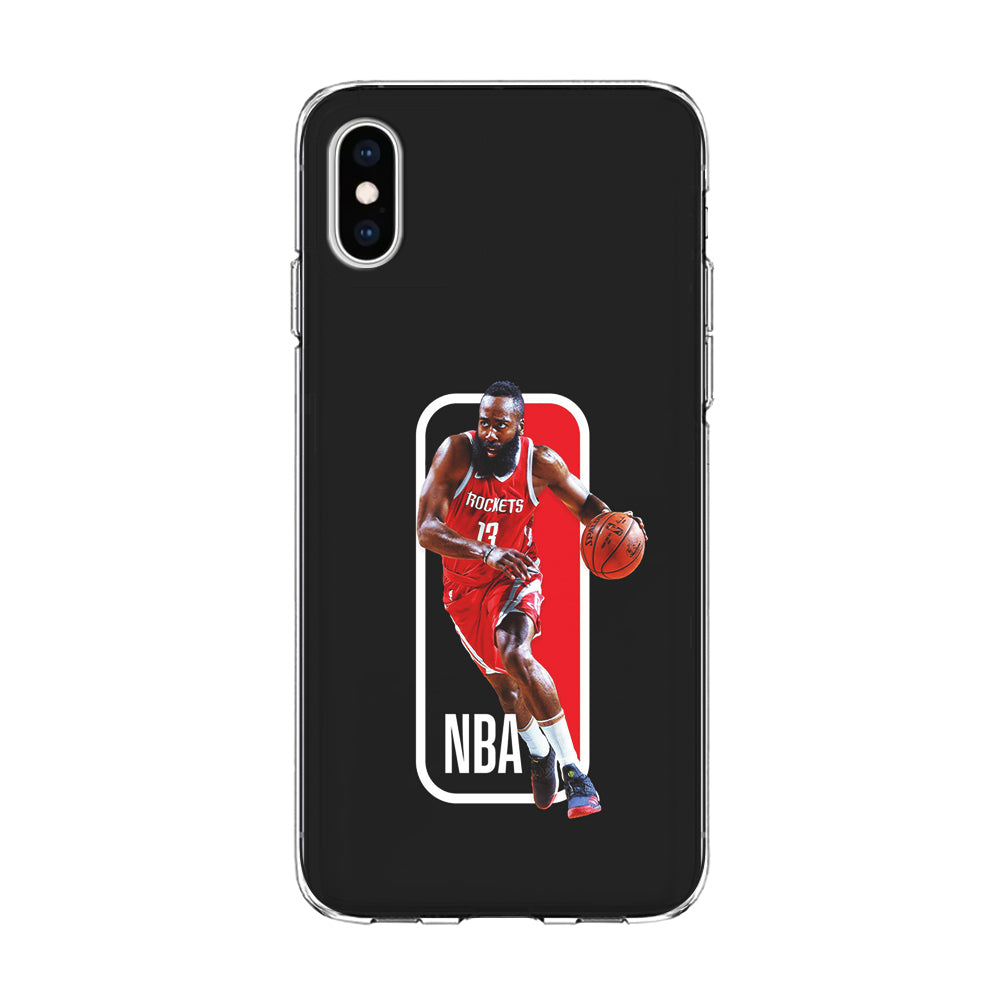 James Harden NBA iPhone X Case-Phone Case-Clear Soft Case-Altracase