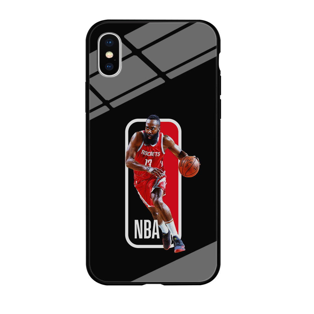 James Harden NBA iPhone Xs Case-Phone Case-Tempered Glass Case-Altracase