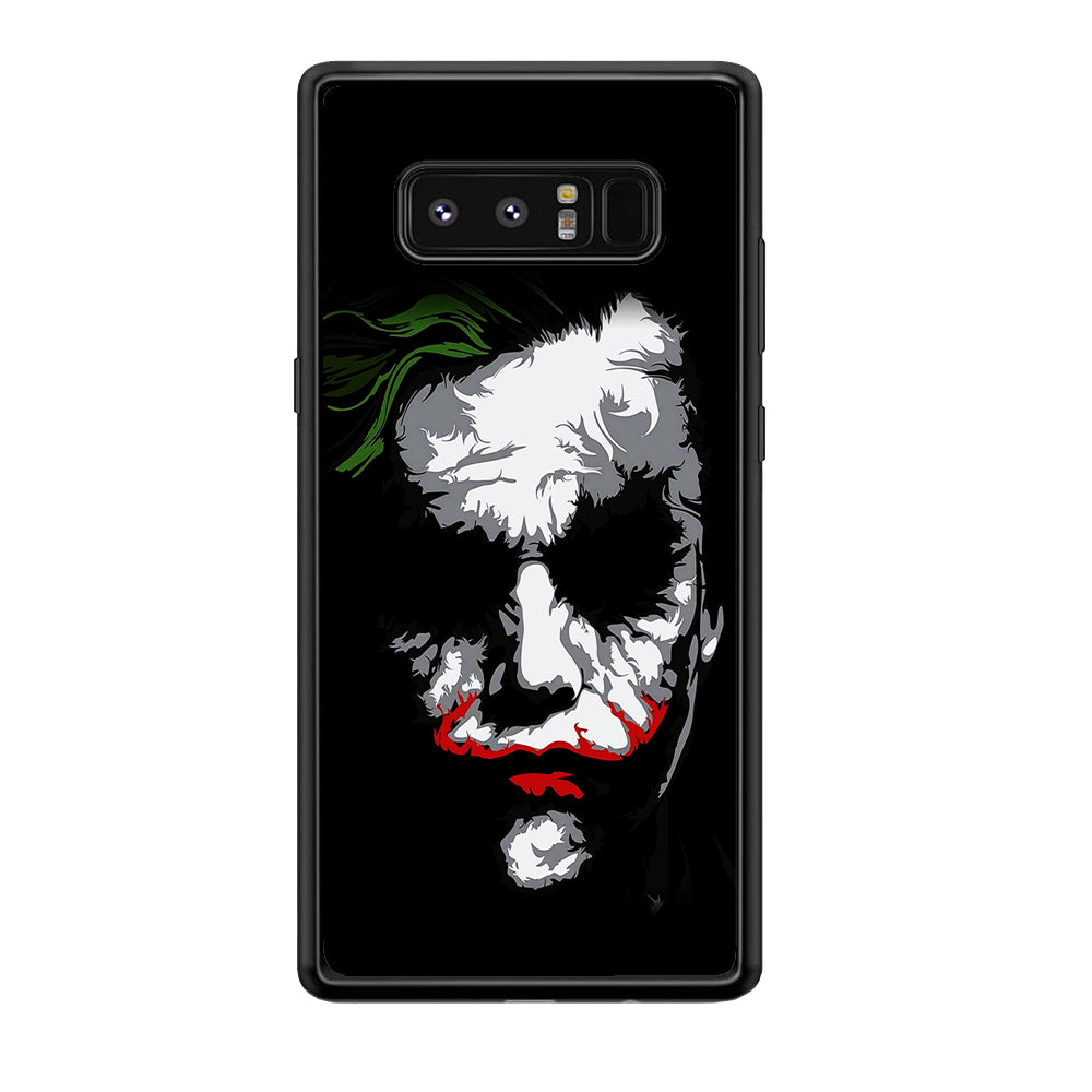 Joker Abstract Painting Samsung Galaxy Note 8 Case-Phone Case-Rubber Black (2D Case)-Altracase