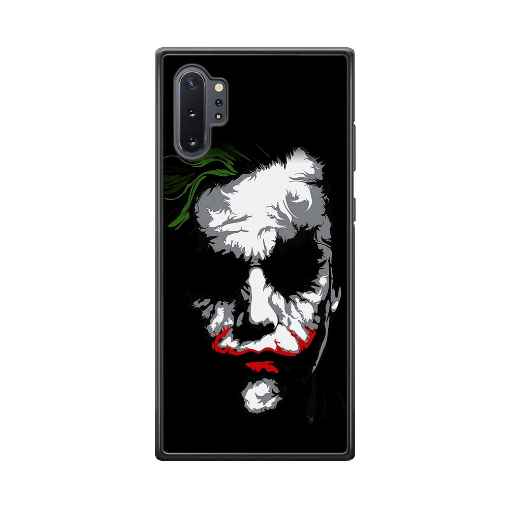 Joker Abstract Painting Samsung Galaxy Note 10 Plus Case-Phone Case-Rubber Black (2D Case)-Altracase