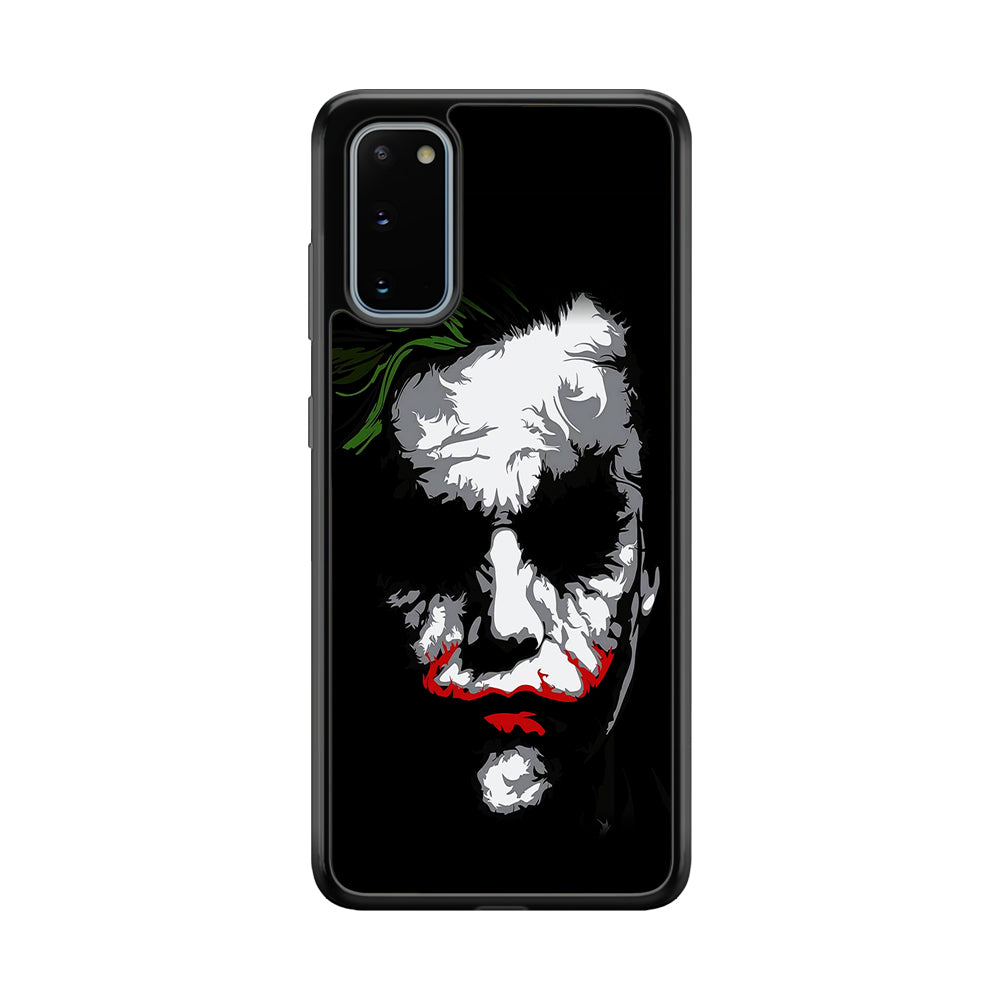 Joker Abstract Painting Samsung Galaxy S20 Case-Phone Case-Rubber Black (2D Case)-Altracase