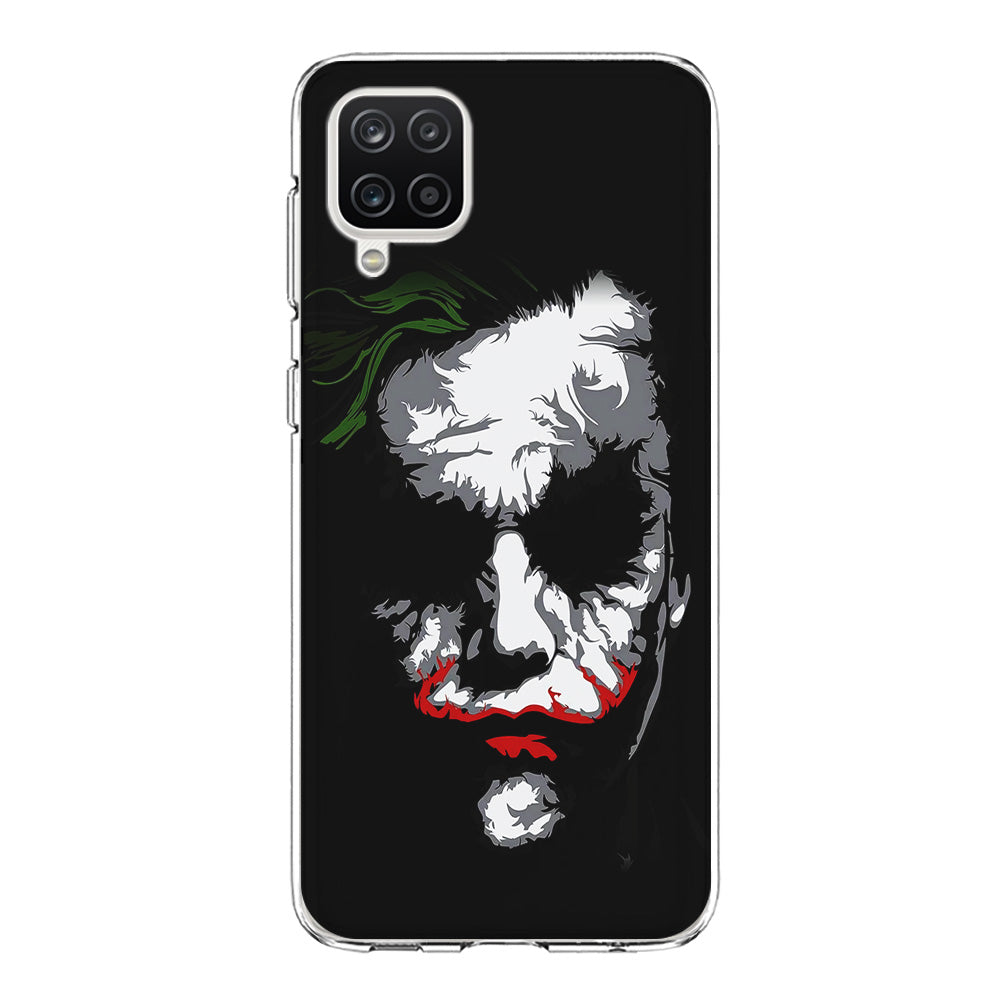 Joker Abstract Painting Samsung Galaxy A12 Case-Phone Case-Clear Soft Case-Altracase