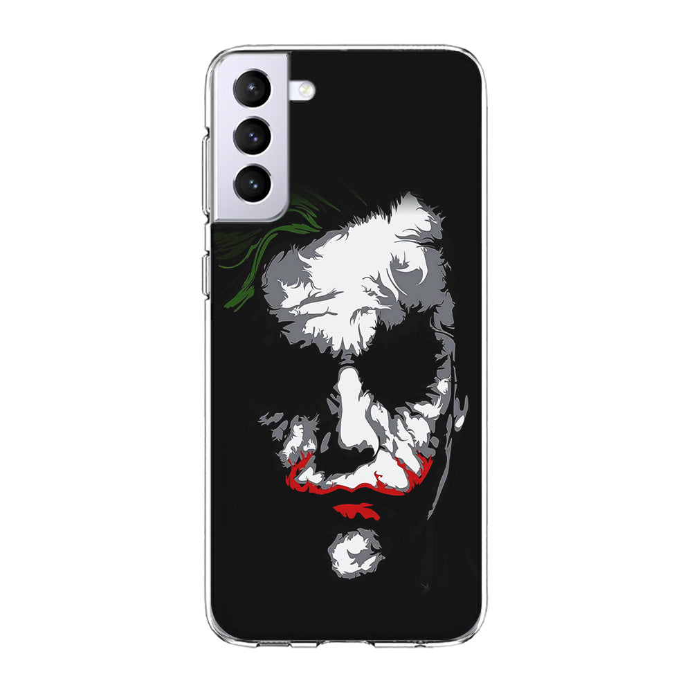 Joker Abstract Painting Samsung Galaxy S21 Plus Case-Phone Case-Clear Soft Case-Altracase