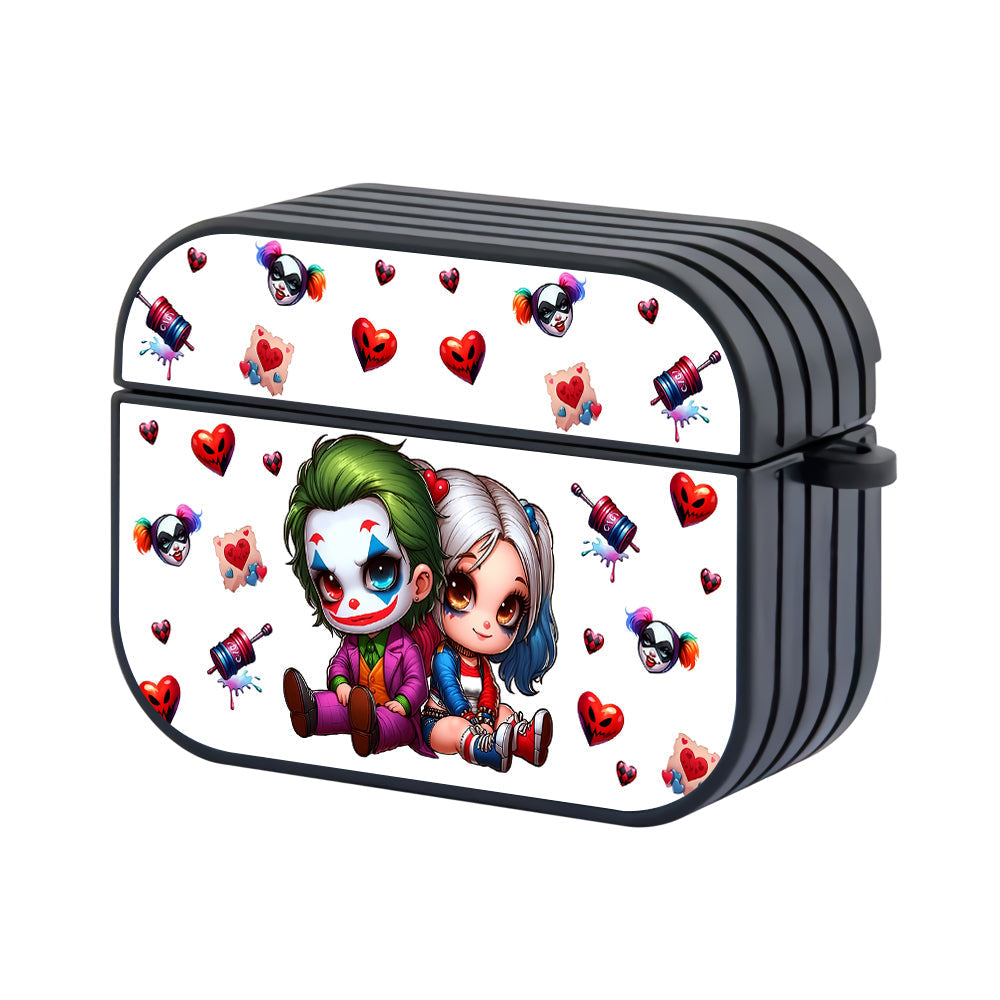 Joker And Harley Quinn Cute Apple AirPods Pro 3 Case-AirPods Pro 3 Case-Altracase