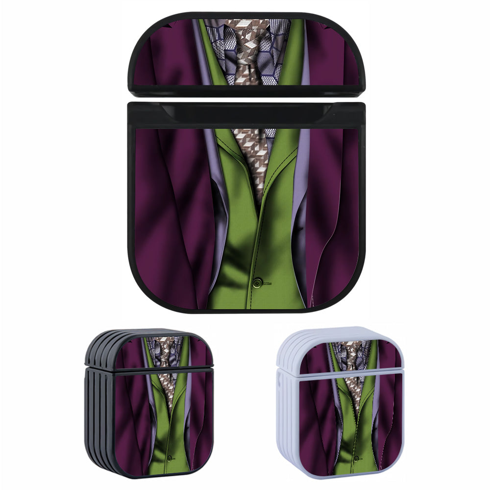 Joker Dark Knight Costume Hard Plastic Case Cover For Apple Airpods-AirPod Case-Altracase