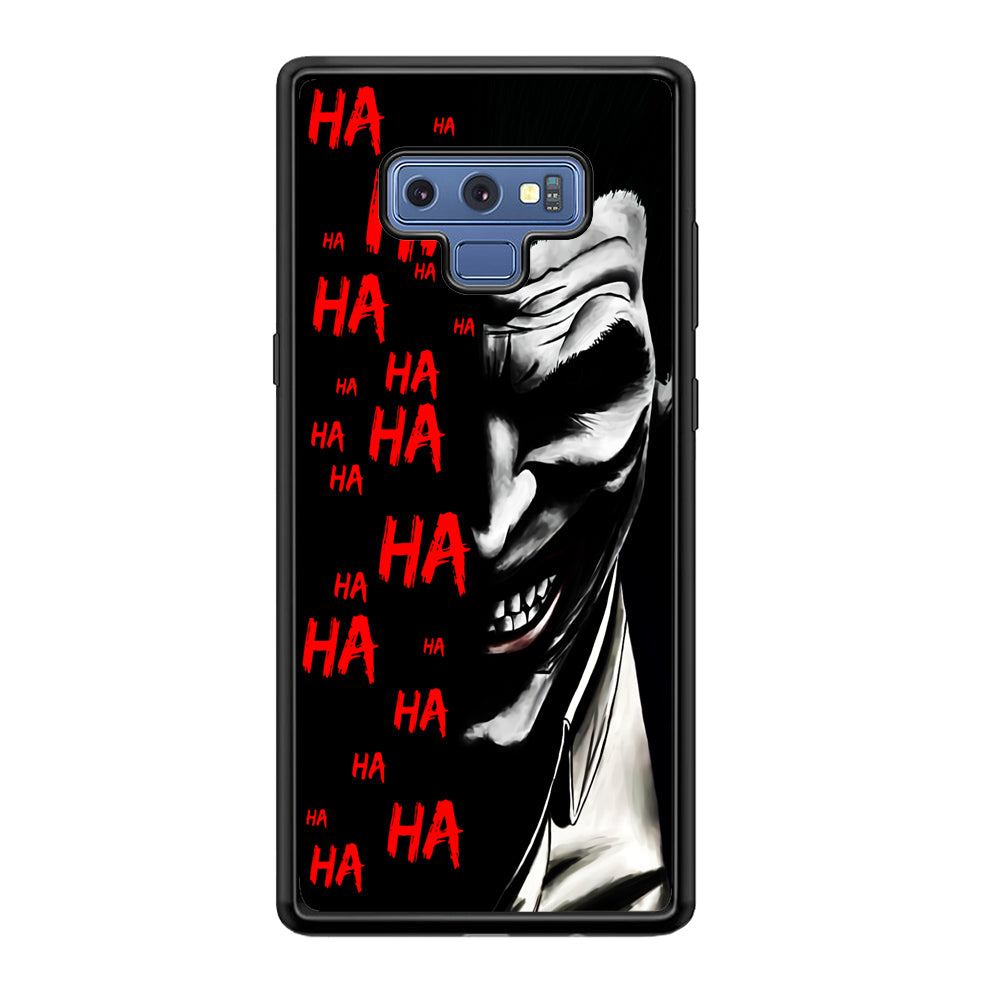 Joker Laugh Samsung Galaxy Note 9 Case-Phone Case-Tempered Glass Case-Altracase