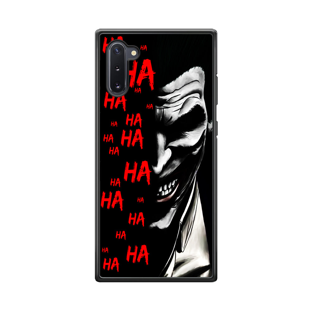 Joker Laugh Samsung Galaxy Note 10 Case-Phone Case-Tempered Glass Case-Altracase