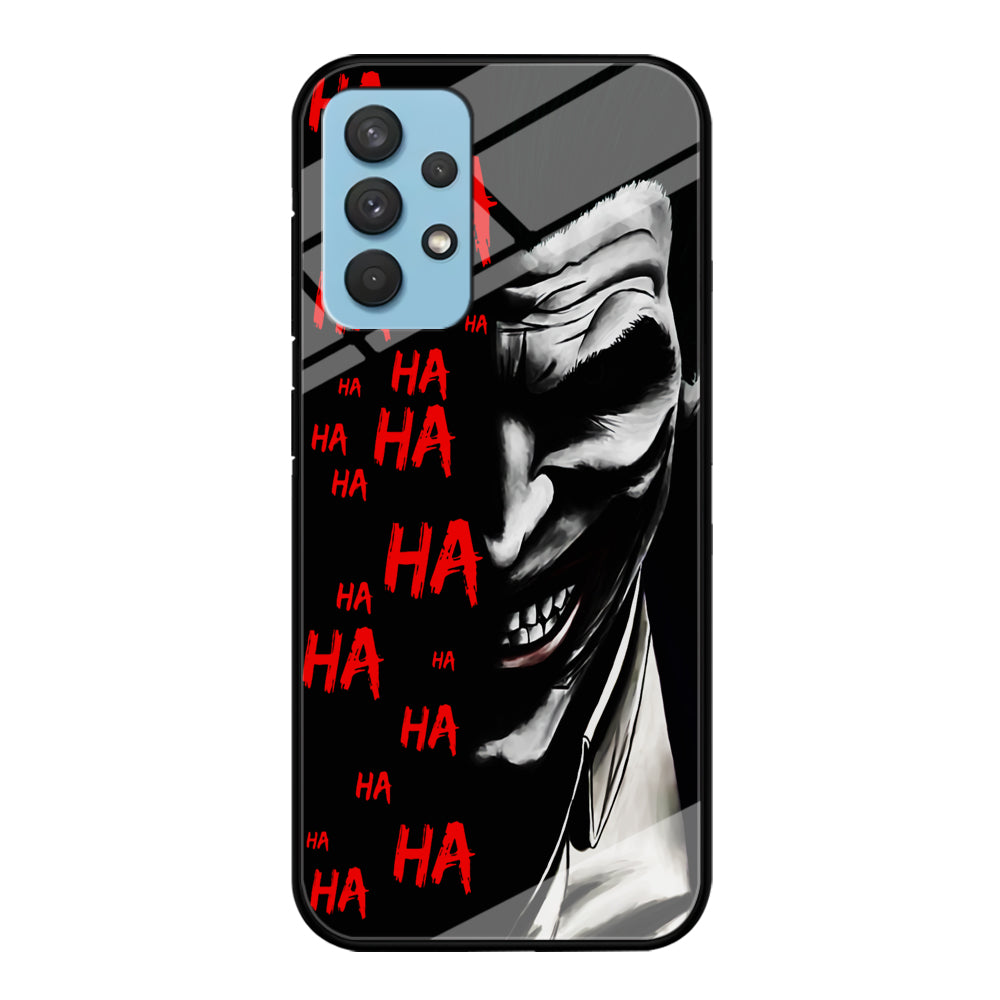Joker Laugh Samsung Galaxy A32 Case-Phone Case-Tempered Glass Case-Altracase