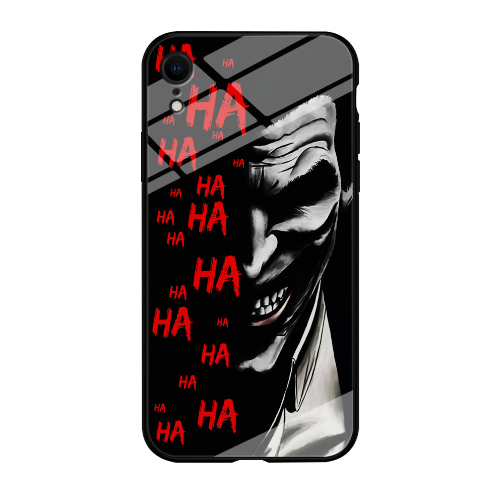 Joker Laugh iPhone XR Case-Phone Case-Tempered Glass Case-Altracase