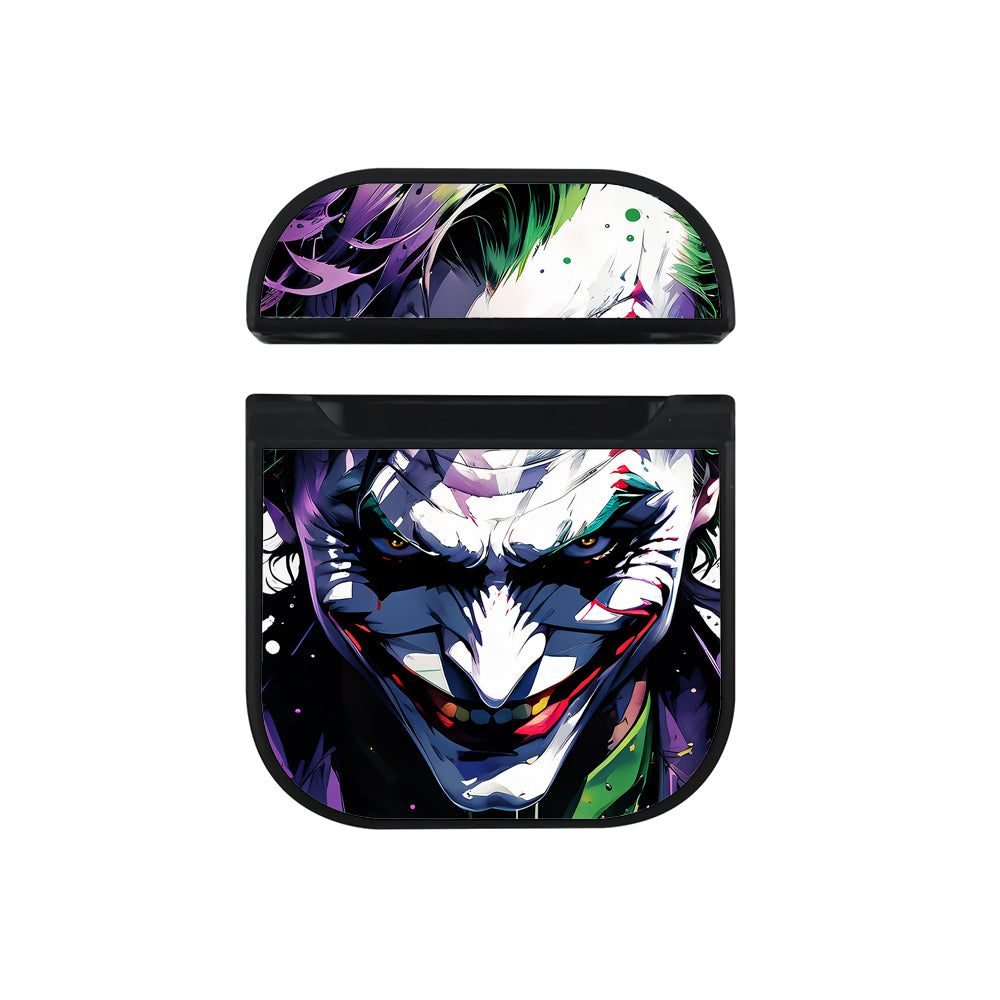Joker Scary Face Apple AirPods Case-AirPod Case-Black-Altracase