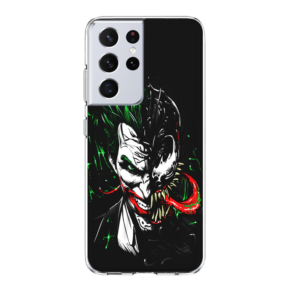 Joker Venom Samsung Galaxy S21 Ultra Case-Phone Case-Clear Soft Case-Altracase