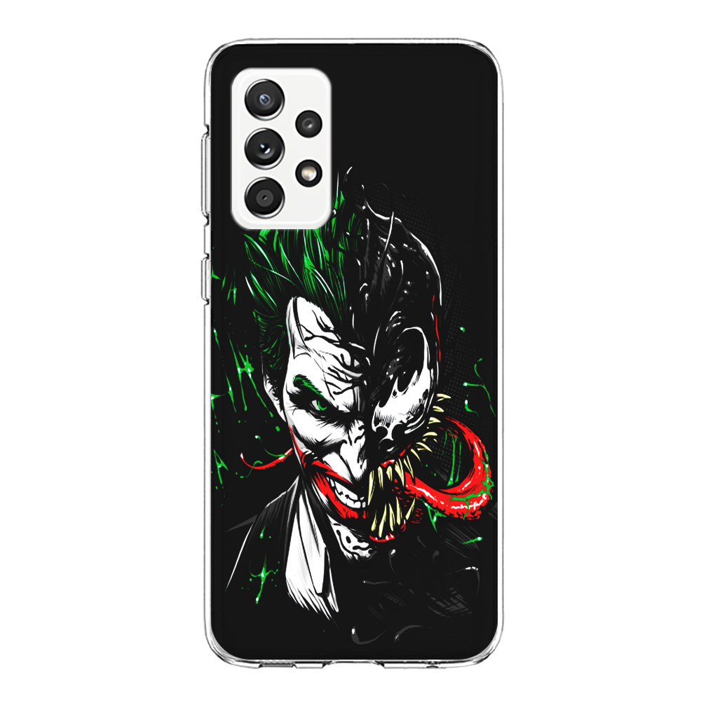 Joker Venom Samsung Galaxy A72 Case-Phone Case-Clear Soft Case-Altracase