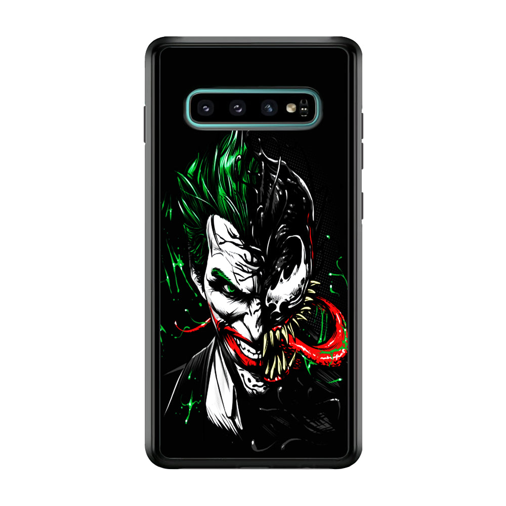 Joker Venom Samsung Galaxy S10 Plus Case-Phone Case-Rubber Black (2D Case)-Altracase