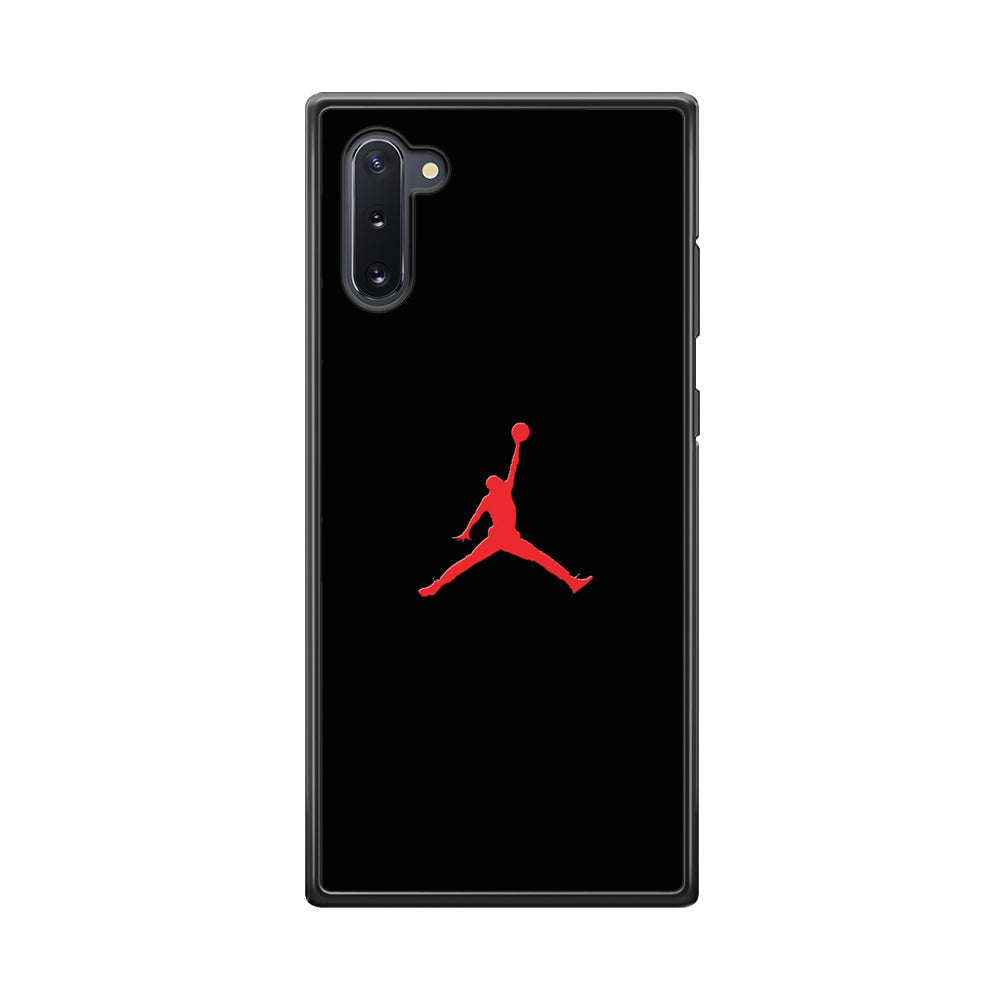 Jordan Logo 003 Samsung Galaxy Note 10 Case-Mobile Phone Case-Rubber Black (2D Case)-Altracase