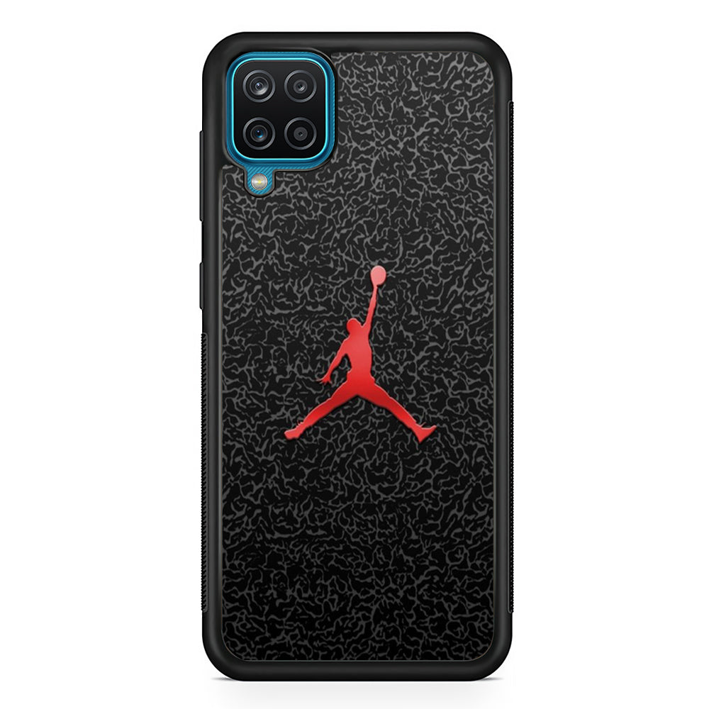 Jordan Logo 004 Samsung Galaxy A12 Case-Mobile Phone Case-Altracase
