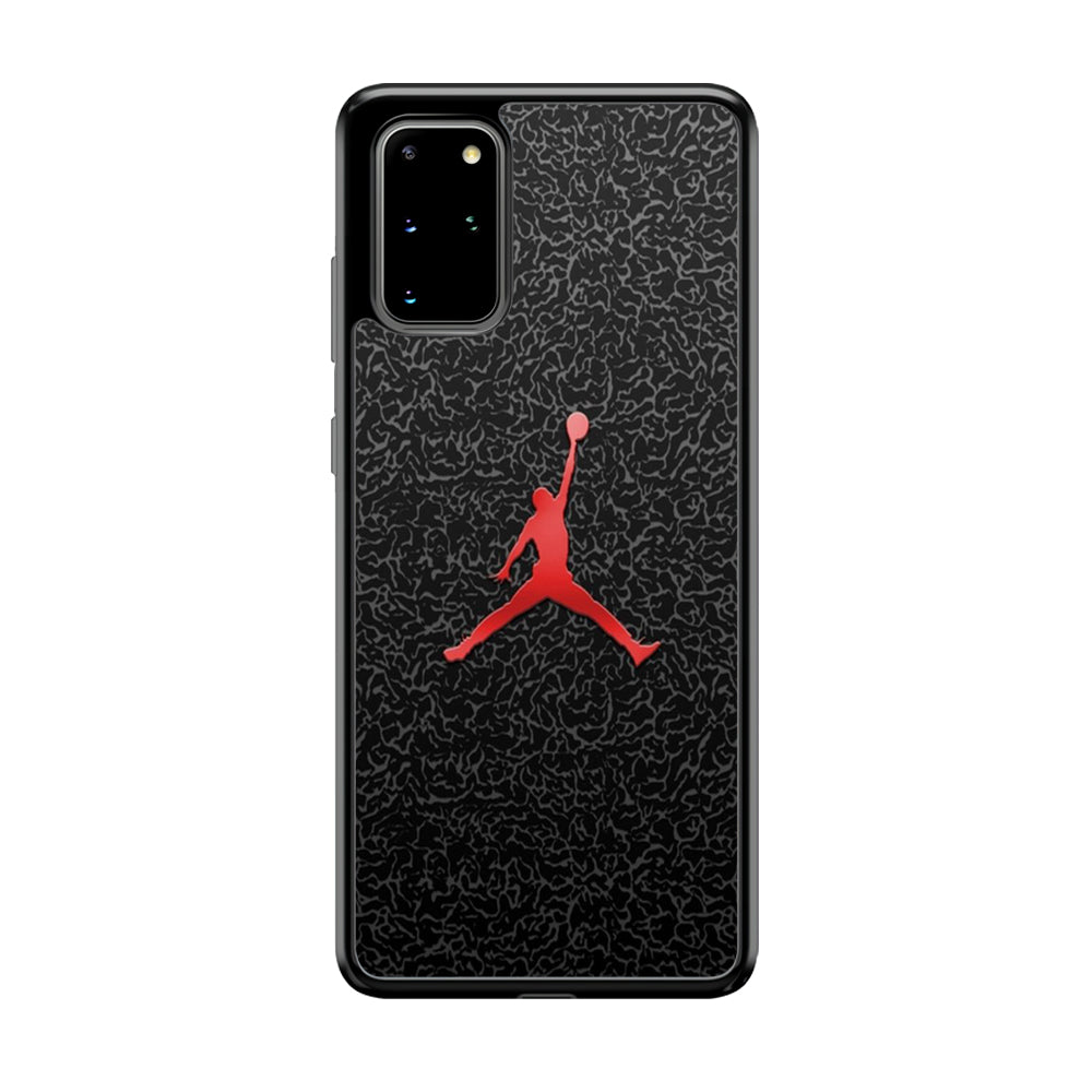 Jordan Logo 004 Samsung Galaxy S20 Plus Case-Mobile Phone Case-Rubber Black (2D Case)-Altracase