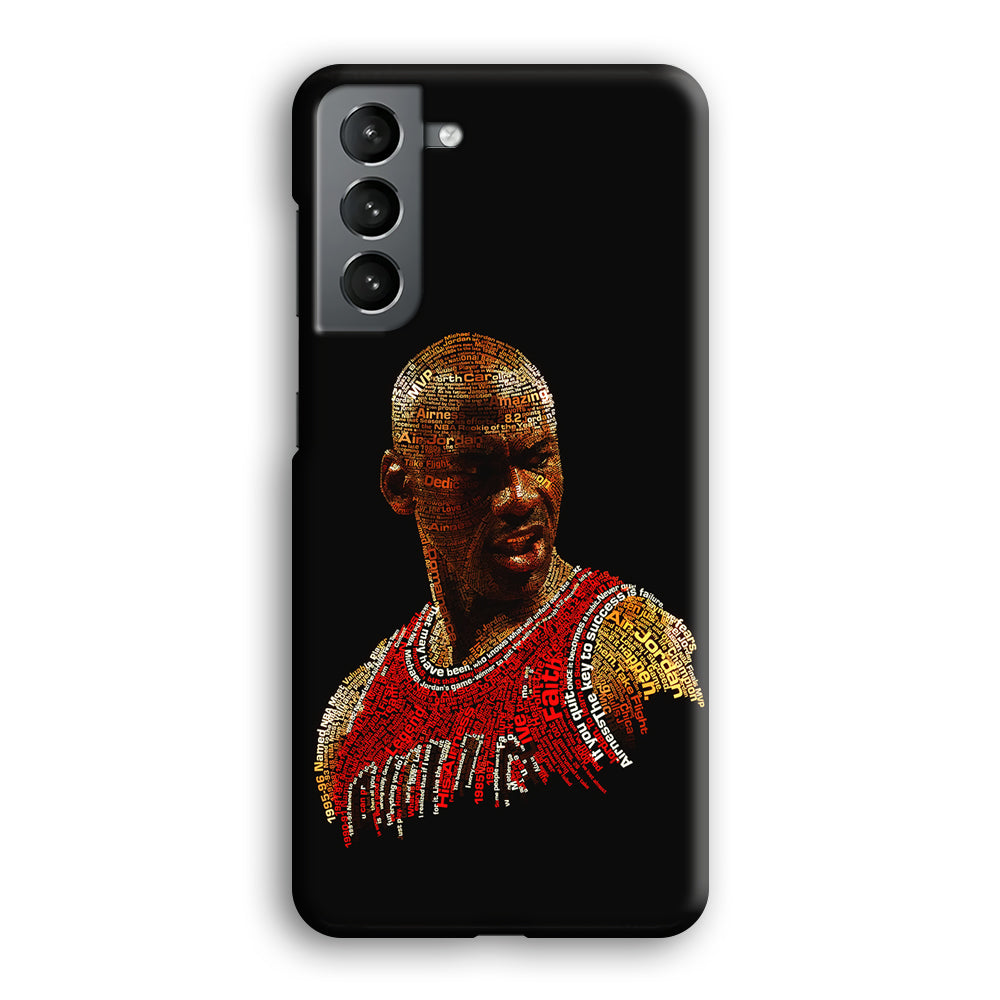 Jordan Typography Art Samsung Galaxy S21 Plus Case-Phone Case-3D Case-Altracase