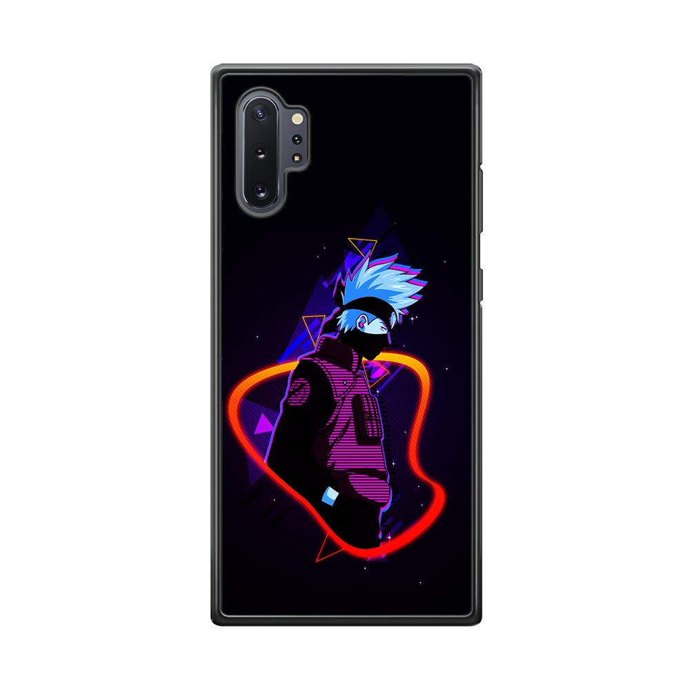 Kakashi Hatake Art Samsung Galaxy Note 10 Plus Case-Phone Case-Rubber Black (2D Case)-Altracase