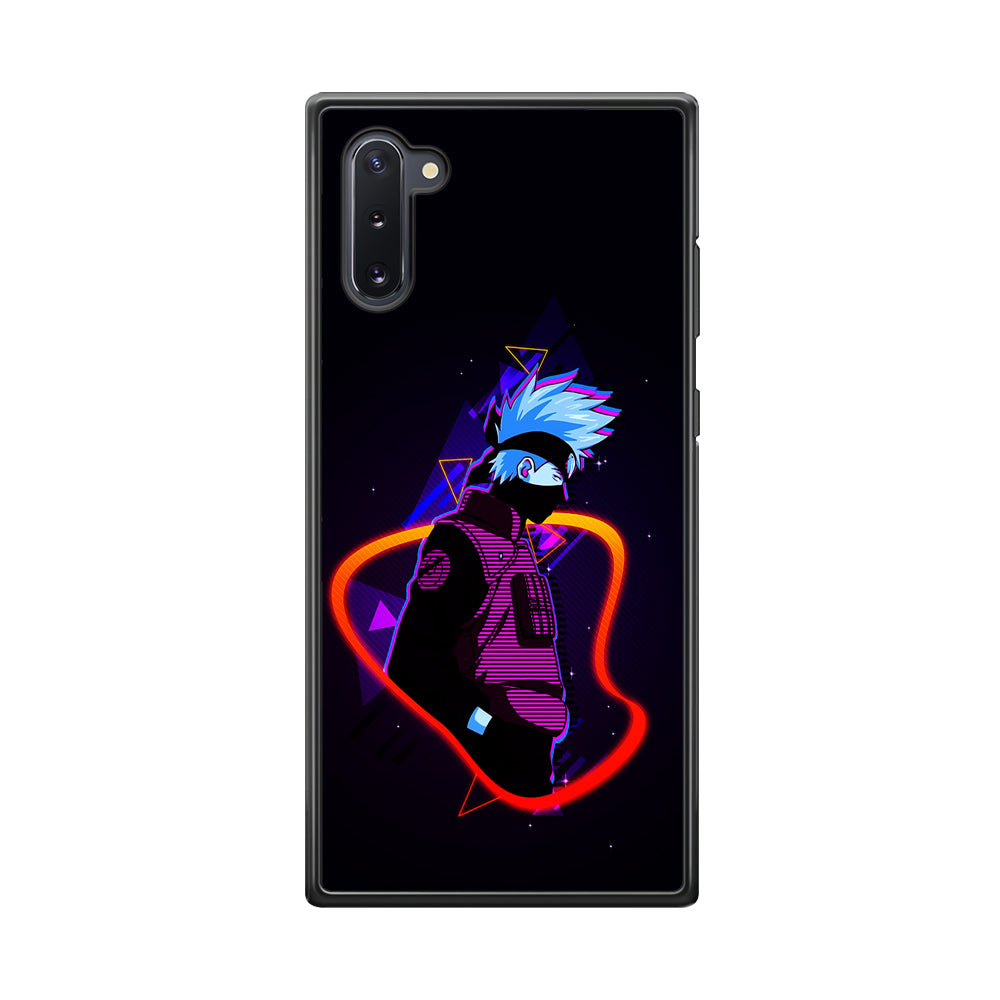 Kakashi Hatake Art Samsung Galaxy Note 10 Case-Phone Case-Rubber Black (2D Case)-Altracase