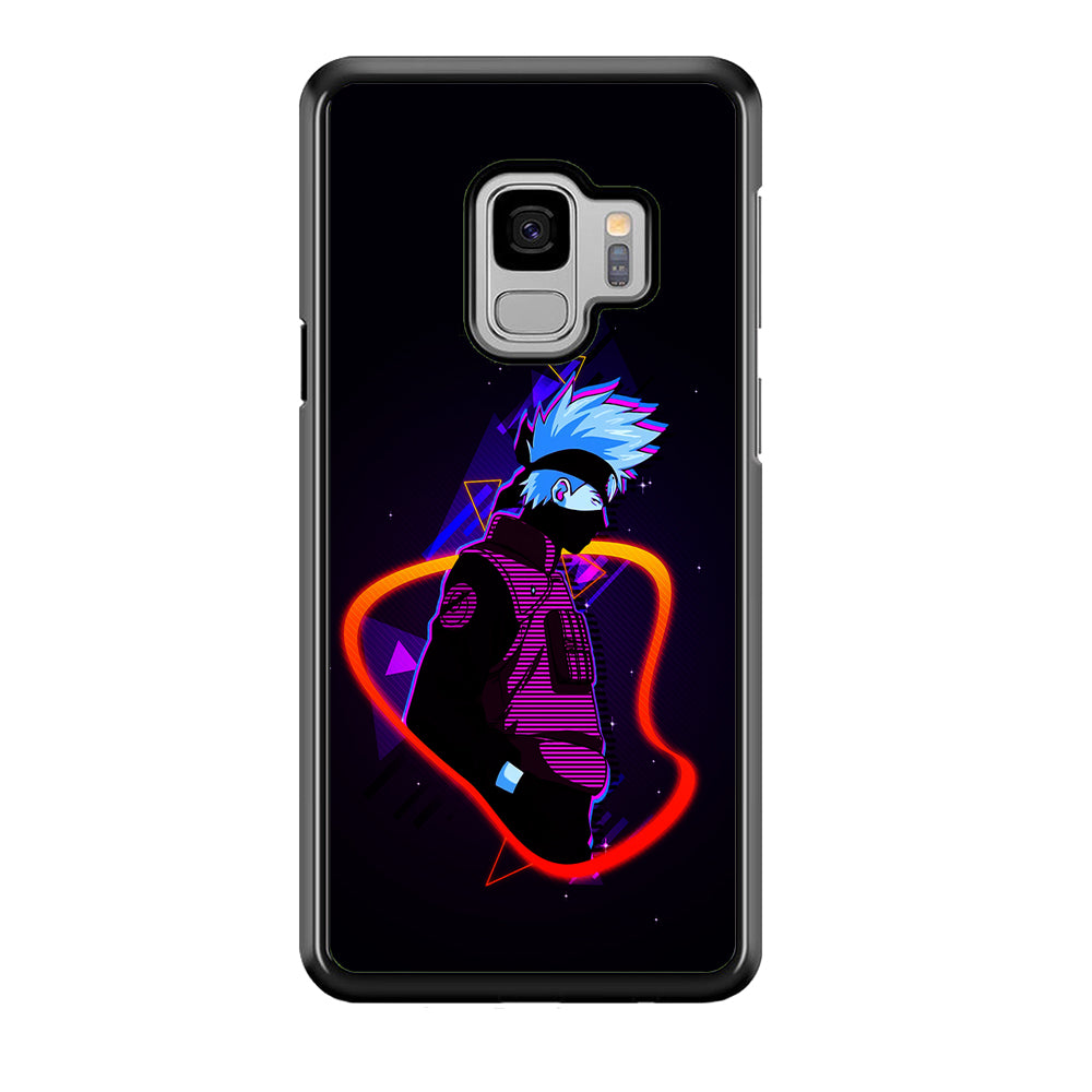 Kakashi Hatake Art Samsung Galaxy S9 Case-Phone Case-Rubber Black (2D Case)-Altracase