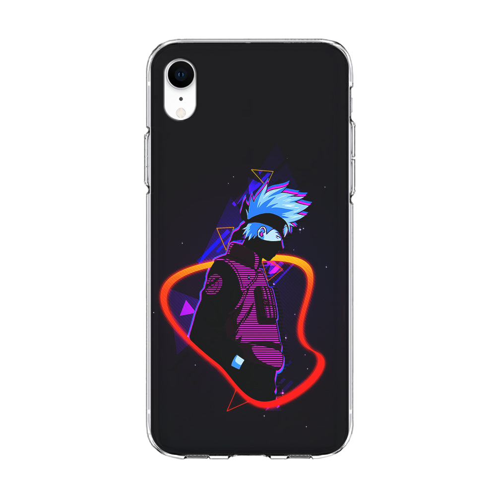 Kakashi Hatake Art iPhone XR Case-Phone Case-Clear Soft Case-Altracase