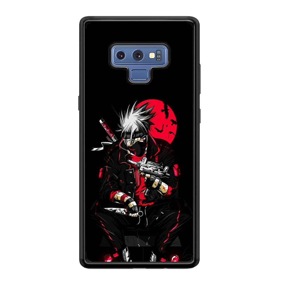 Kakashi Hatake Mafia Style Samsung Galaxy Note 9 Case-Phone Case-Tempered Glass Case-Altracase