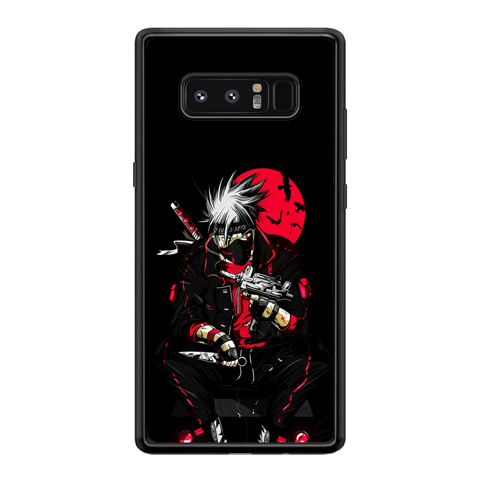 Kakashi Hatake Mafia Style Samsung Galaxy Note 8 Case-Phone Case-Tempered Glass Case-Altracase