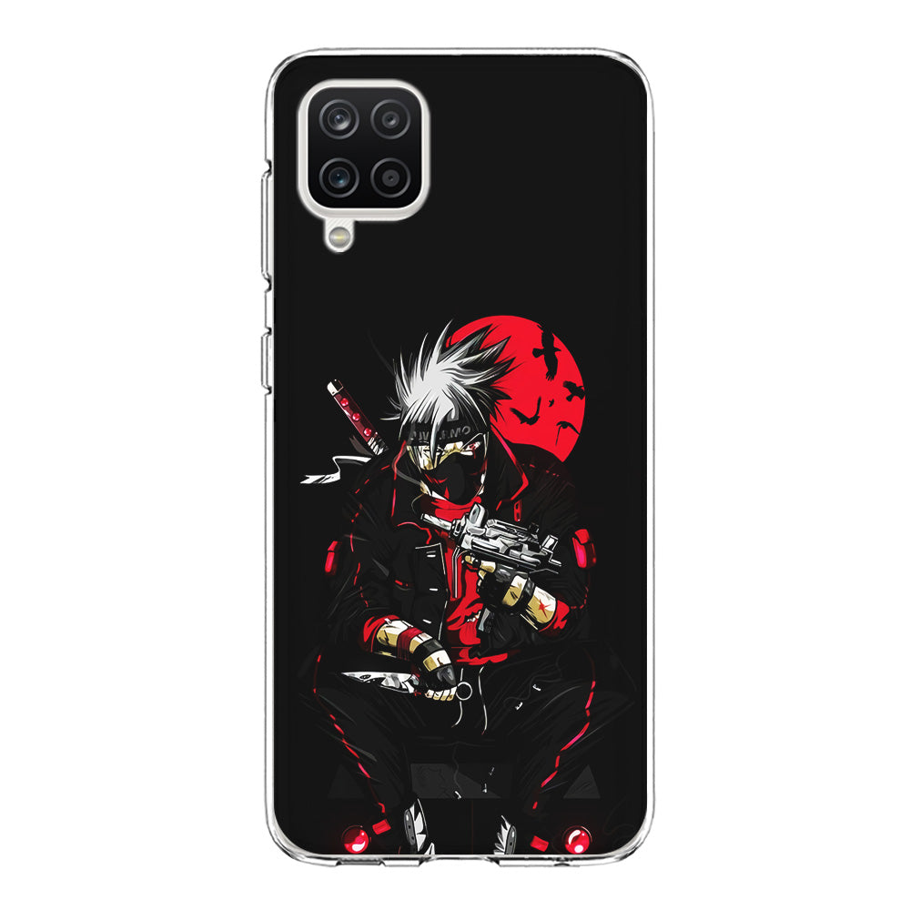 Kakashi Hatake Mafia Style Samsung Galaxy A12 Case-Phone Case-Clear Soft Case-Altracase