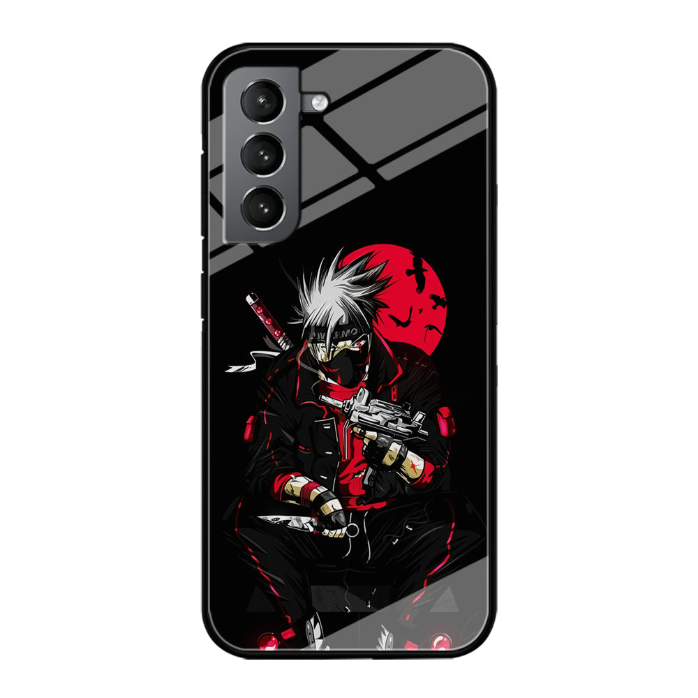 Kakashi Hatake Mafia Style Samsung Galaxy S22 Plus Case-Phone Case-Tempered Glass Case-Altracase