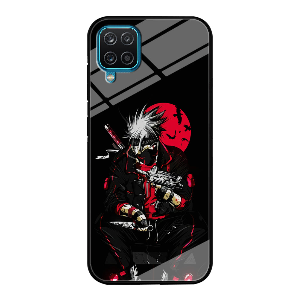 Kakashi Hatake Mafia Style Samsung Galaxy A12 Case-Phone Case-Tempered Glass Case-Altracase