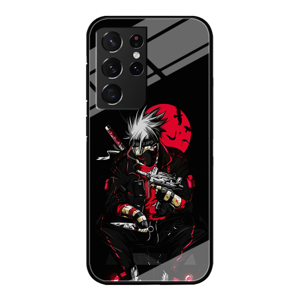 Kakashi Hatake Mafia Style Samsung Galaxy S21 Ultra Case-Phone Case-Tempered Glass Case-Altracase