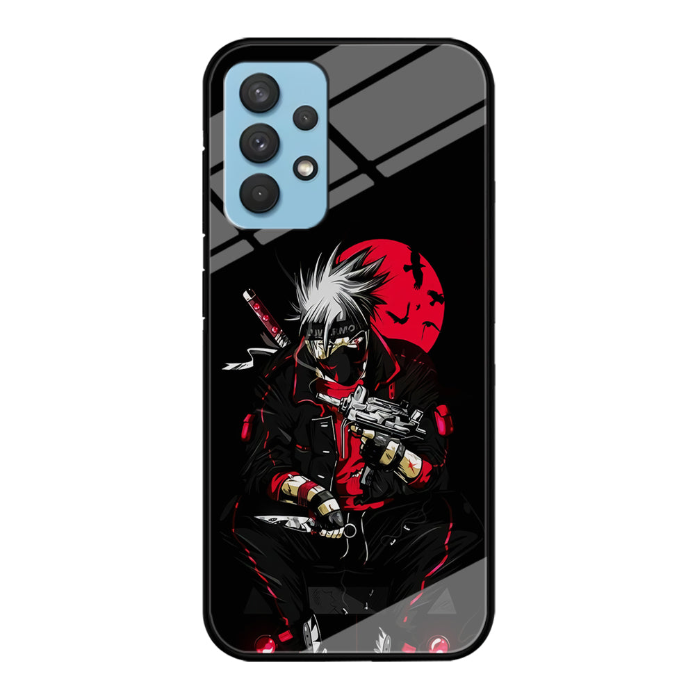 Kakashi Hatake Mafia Style Samsung Galaxy A32 Case-Phone Case-Tempered Glass Case-Altracase