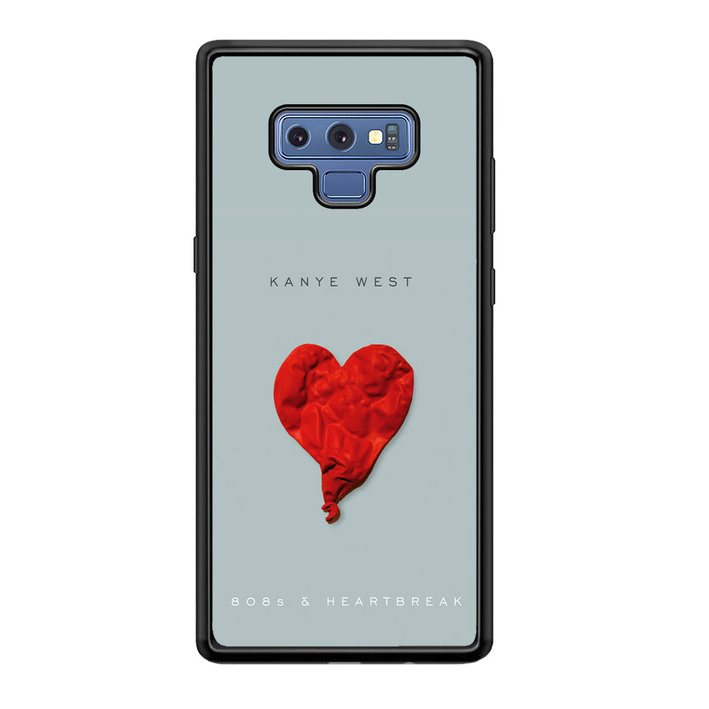 Kanye West 808s & Heartbreak Samsung Galaxy Note 9 Case-Phone Case-Rubber Black (2D Case)-Altracase