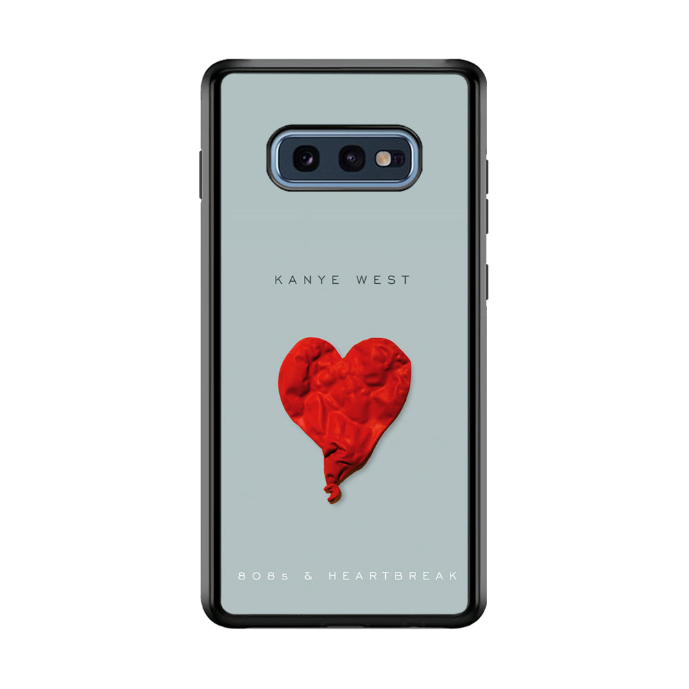 Kanye West 808s & Heartbreak Samsung Galaxy S10E Case-Phone Case-Rubber Black (2D Case)-Altracase