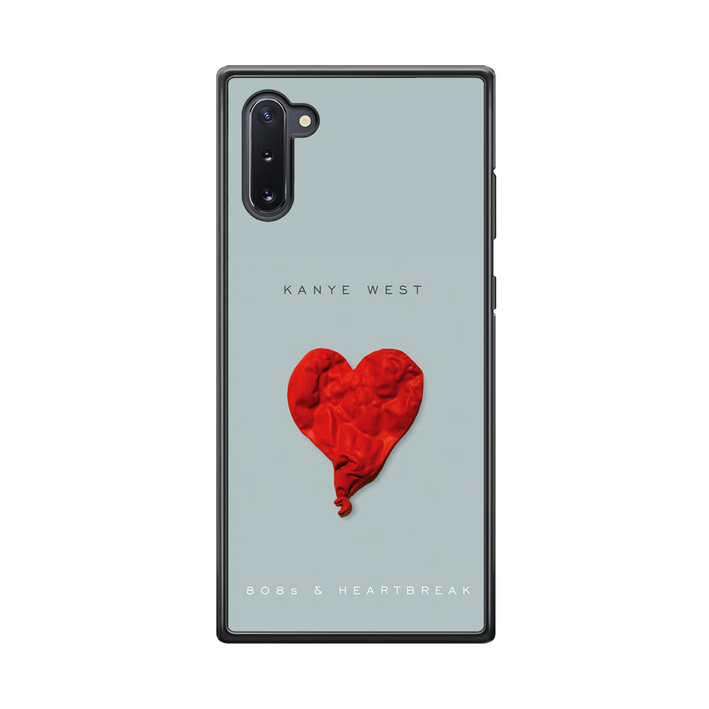 Kanye West 808s & Heartbreak Samsung Galaxy Note 10 Case-Phone Case-Rubber Black (2D Case)-Altracase