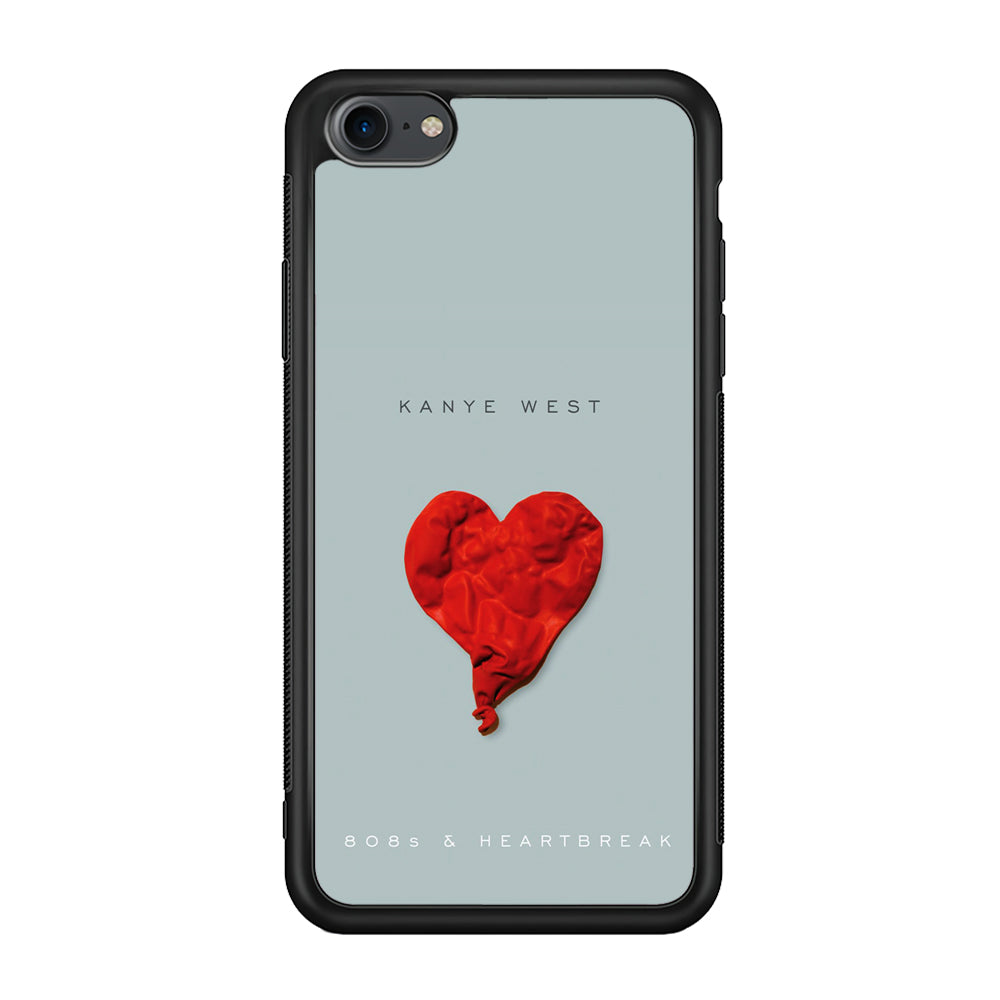 Kanye West 808s & Heartbreak iPhone SE 2020 Case-Phone Case-Rubber Black (2D Case)-Altracase
