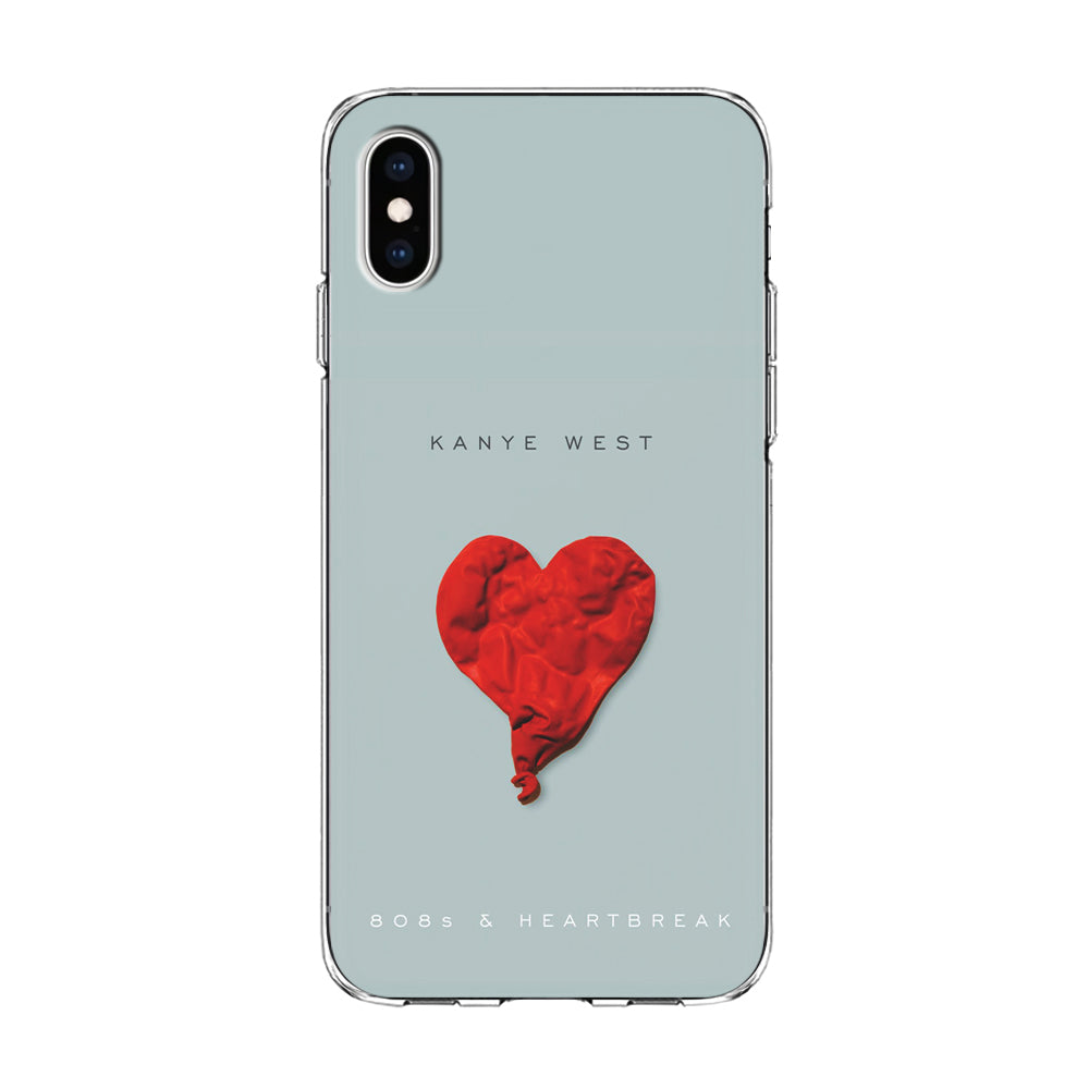 Kanye West 808s & Heartbreak iPhone Xs Case-Phone Case-Clear Soft Case-Altracase