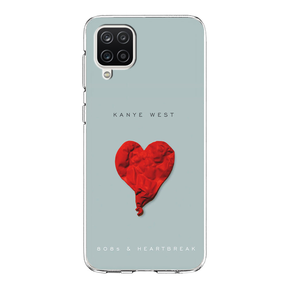 Kanye West 808s & Heartbreak Samsung Galaxy A12 Case-Phone Case-Clear Soft Case-Altracase