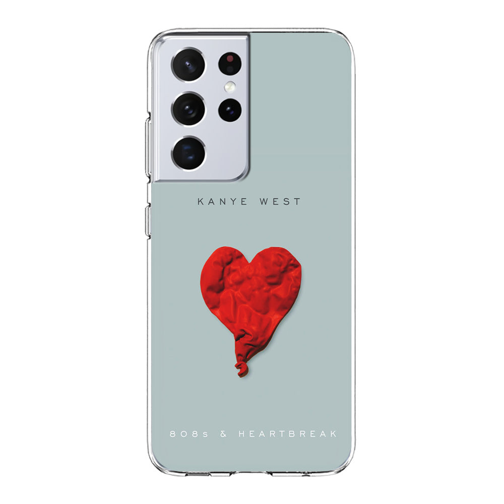Kanye West 808s & Heartbreak Samsung Galaxy S21 Ultra Case-Phone Case-Clear Soft Case-Altracase