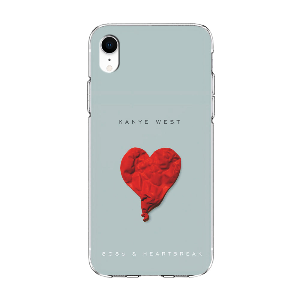 Kanye West 808s & Heartbreak iPhone XR Case-Phone Case-Clear Soft Case-Altracase