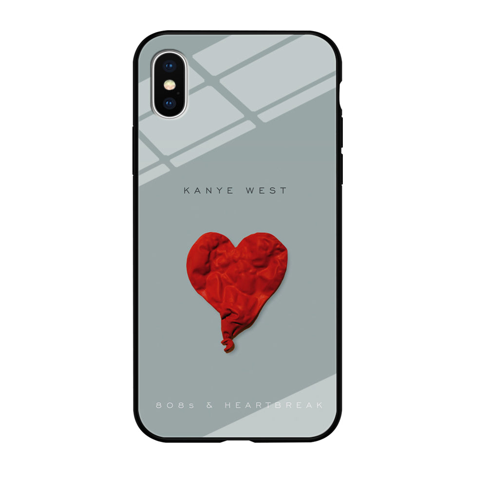 Kanye West 808s & Heartbreak iPhone Xs Case-Phone Case-Tempered Glass Case-Altracase